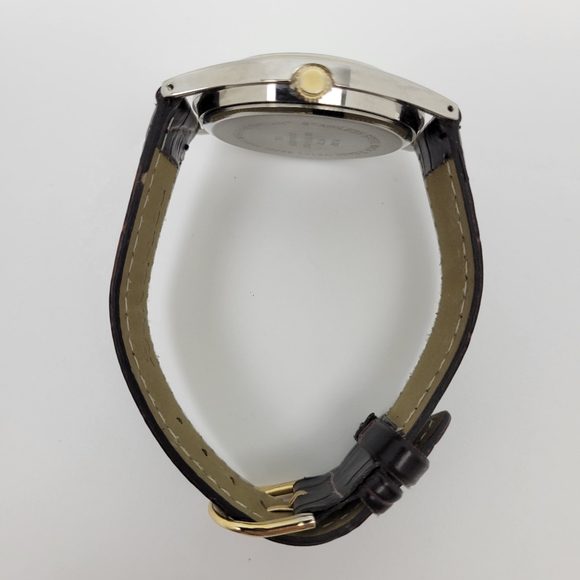 Gossip GSP547B Watch Blue Leather Band NEW in Box - Picture 8 of 9